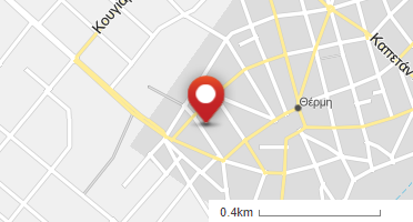 Location of business on map