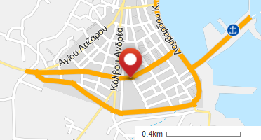 Χάρτης και σημείο της επιχείρησης