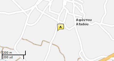 Location of business on map
