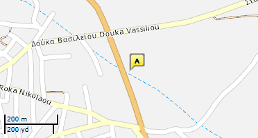 Location of business on map