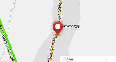 Location of business on map