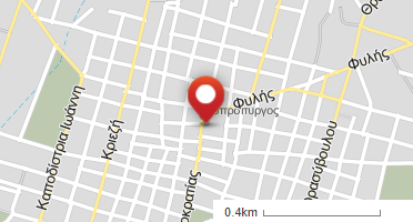 Location of business on map