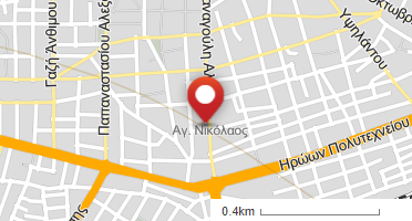 Location of business on map