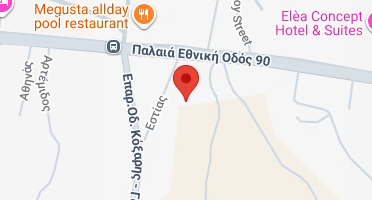Location of business on map