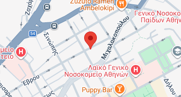 Location of business on map