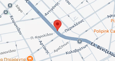 Location of business on map