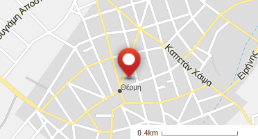 Location of business on map