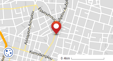 Location of business on map