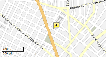 Location of business on map