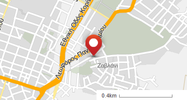 Location of business on map