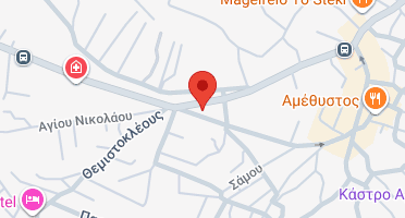 Location of business on map
