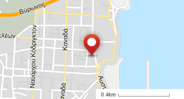 Location of business on map