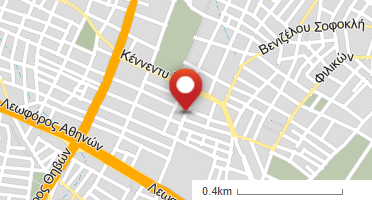 Location of business on map