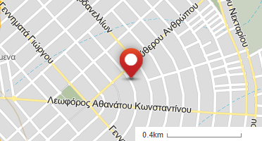 Location of business on map