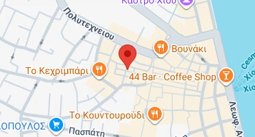 Location of business on map