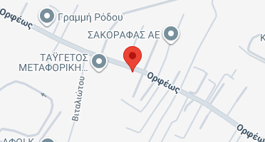 Location of business on map