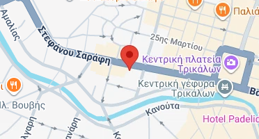 Location of business on map