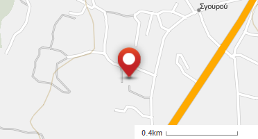 Location of business on map