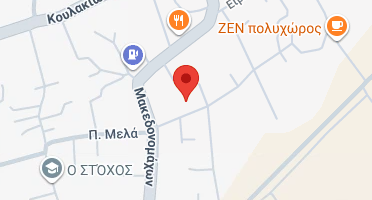 Location of business on map
