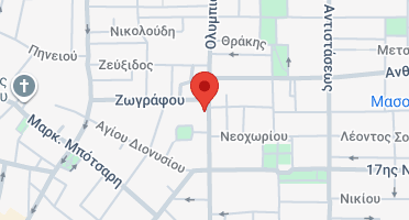 Location of business on map