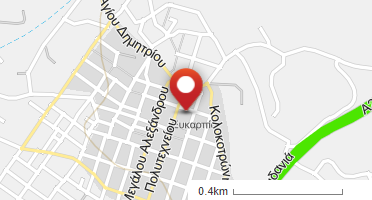 Location of business on map