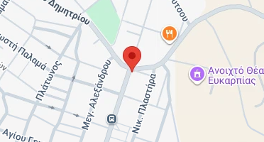 Location of business on map