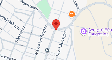 Location of business on map