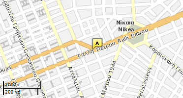 Location of business on map