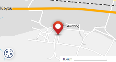 Location of business on map