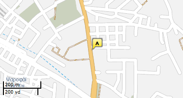 Location of business on map