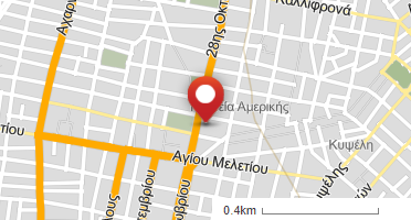 Location of business on map