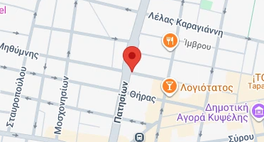 Χάρτης και σημείο της επιχείρησης