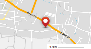 Location of business on map