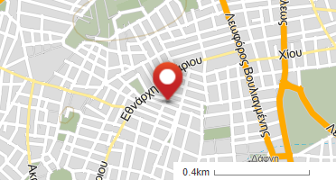 Location of business on map