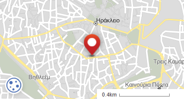 Location of business on map