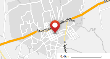 Location of business on map