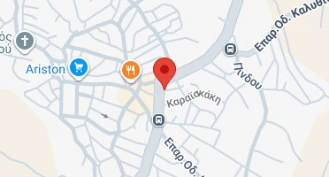 Location of business on map