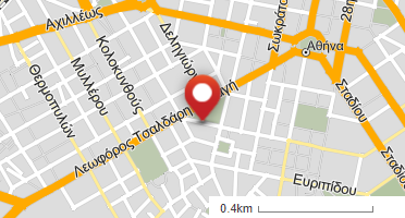 Location of business on map
