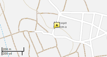Location of business on map