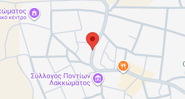 Location of business on map