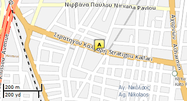Χάρτης και σημείο της επιχείρησης