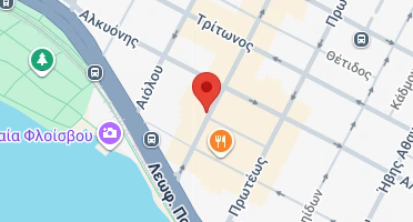 Location of business on map