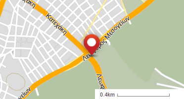 Location of business on map