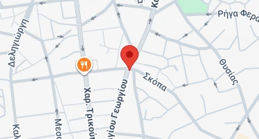 Location of business on map