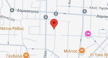 Location of business on map