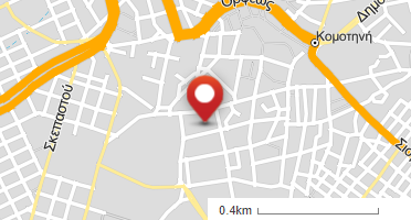 Location of business on map