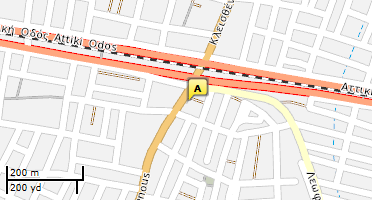 Location of business on map