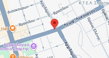 Location of business on map