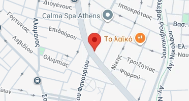 Location of business on map