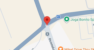 Location of business on map